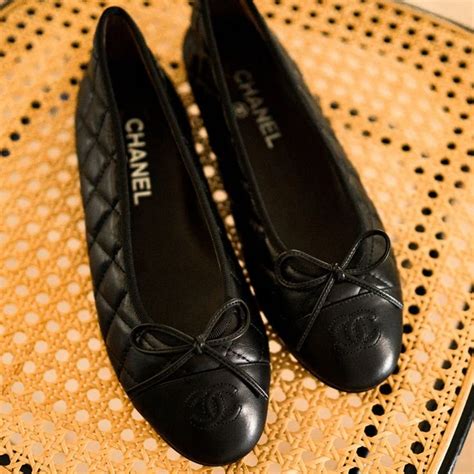 chanel flat shoes 2022|chanel ballet flats price euro.